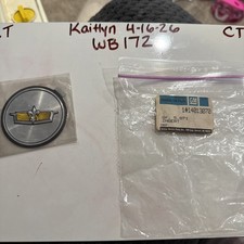 1 Gm 14013070 Nos Hub Cap Center Emblem 1980 1981 Chevrolet Chevy Caprice New