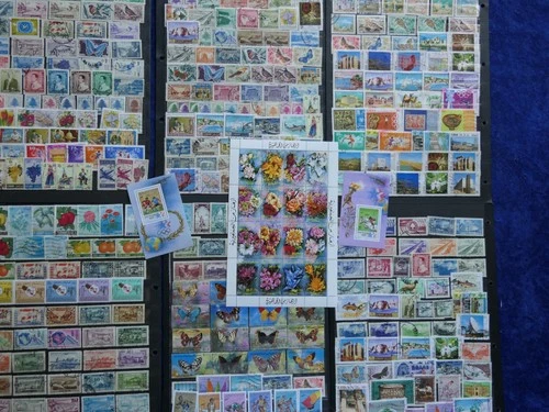 (LOT-BULK735) 387 LEBANON stamps to sort (photo in text)