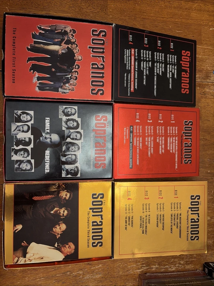 Клан Сопрано сезон 1-4 полный набор серий бокс-сет HBO DVD бокс-сет - Изображение 3 из 3