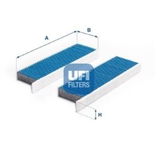 UFI Filter, Innenraumluft 34.172.00 für CITROËN DS OPEL PEUGEOT TOYOTA
