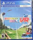 Everybody's Golf VR - PlayStation 4 VR PS4 PS4VR Video Game- Good, Free Shipping