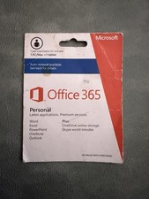 microsoft office 365 personal 1 year subscription
