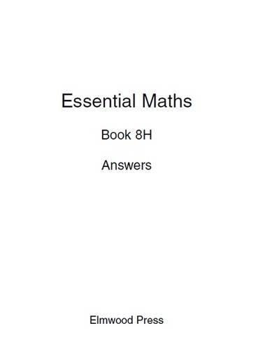 Essential Maths: Answers v. 8H-David Rayner - Image 3