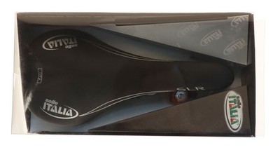 Selle Italia SLR Saddle Carbon Fiber Titanium Rails Black Leather
