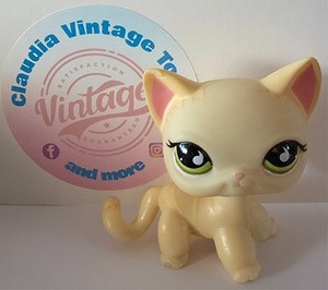 My Littlest Petshop Pet Shop LPS jumbo european shorthair cat