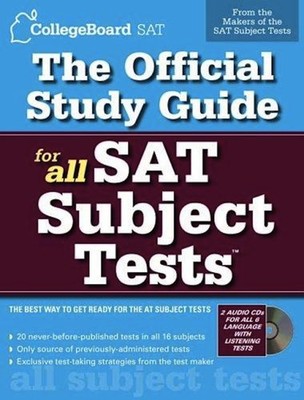 The Official Study Guide for All SAT Subject Tests
