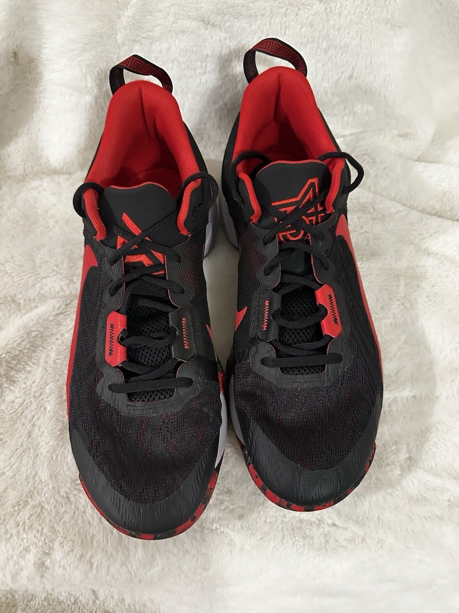 New Nike Size 11 Giannis Immortality 2 Black and Red Basketball Shoes Nike Giannis Immortality 2 Mens Size 11 Athletic Sneakers  main image 2