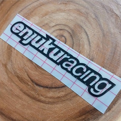 Enjuku Racing Style Windshield Banner Import Tuner Style Decal Car Window Garage