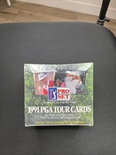 1991 Pro Set Golf PGA Tour Cards Factory Sealed Box-36 unopened Packs