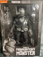 NECA TMNT x Universal Monsters Raphael Frankenstein's Monster Black & White 7