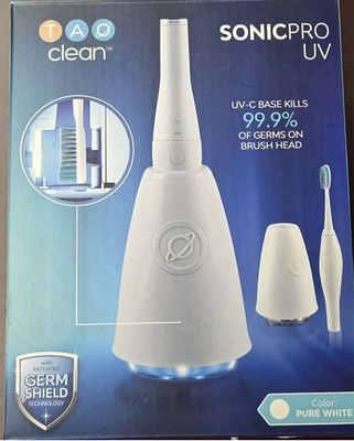 #ad New In Box Tao Clean UV Sanitizing Sonic Toothbrush $44.95
