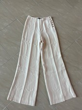 2323 Ralph Lauren Black Label Wide Leg Silk Sailor Pants size 4