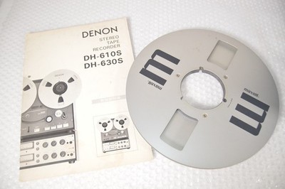 DENON DH-610S Open Reel To Reel Player 100V 2Tracks Working