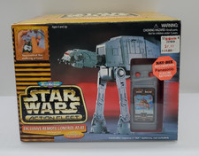 Star Wars Micro Machine AT-AT Remote Action Fleet Galoob With Base 2 men 1996