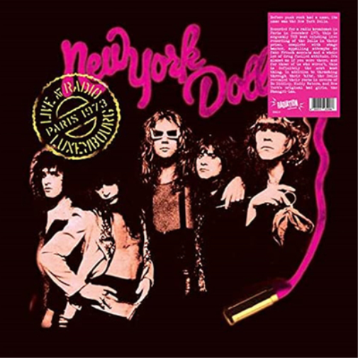 New York Dolls Live at Radio Luxembourg, Paris 1973 (Vinyl LP) 12" Album