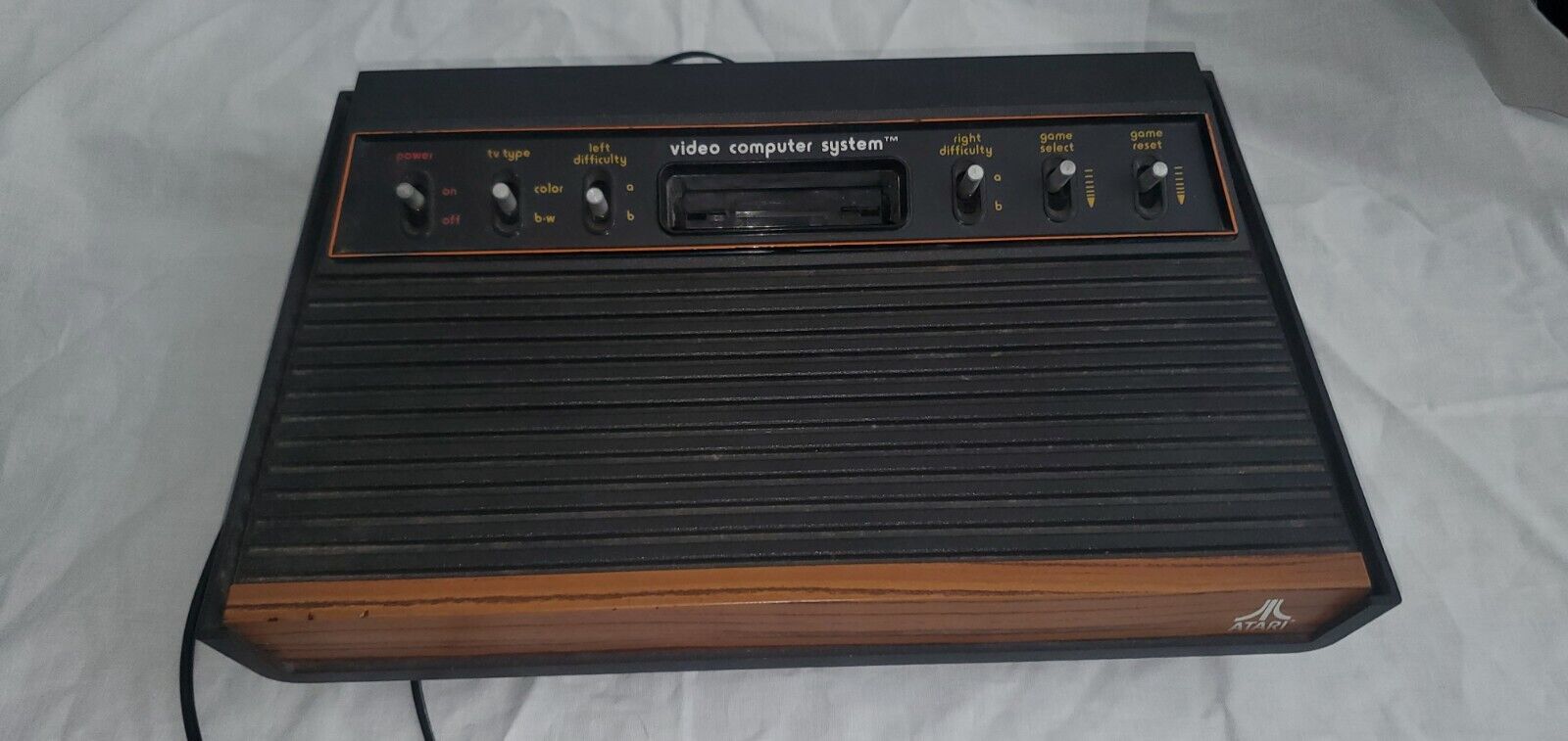 Atari 2600 Launch Edition Woodgrain Console (NTSC) for sale