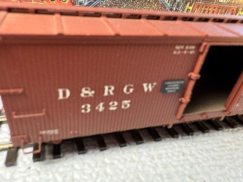 🚂 Sn3 GAUGE - D & RGW BOX CAR #3425 - BUILT⚡WH795 - Picture 3 of 8