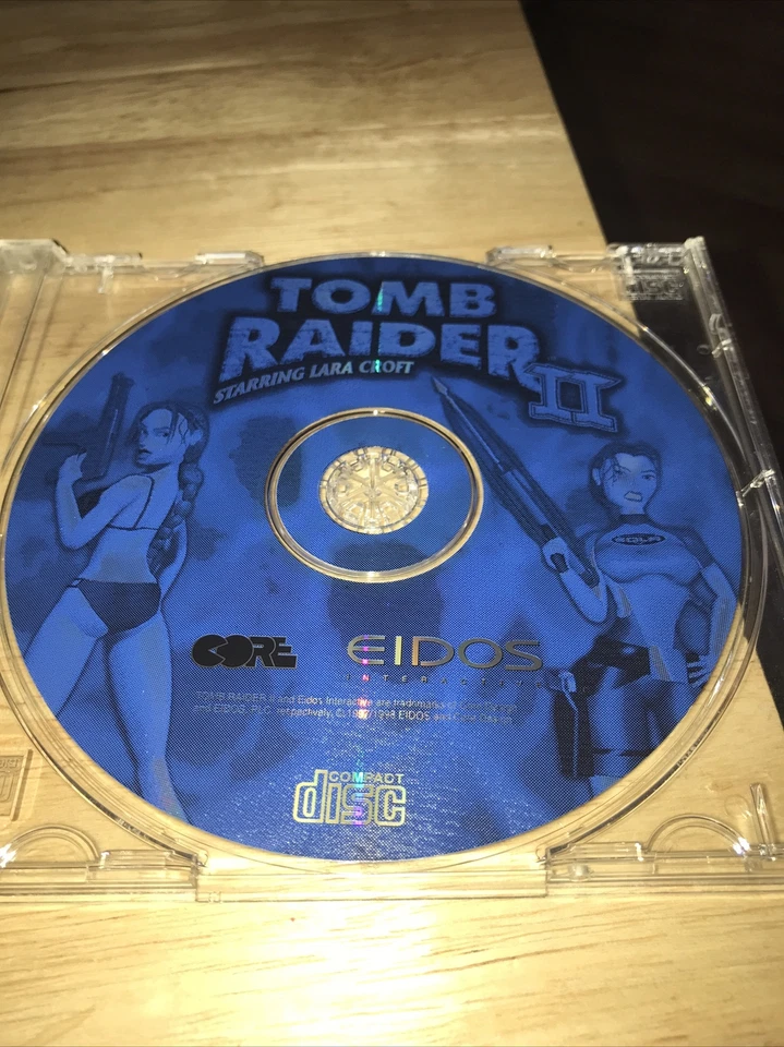 Tomb Raider II Starring Lara Croft (PC, 1997) Livreto e Jogo Apenas Frete Grátis - Imagem 3 de 3