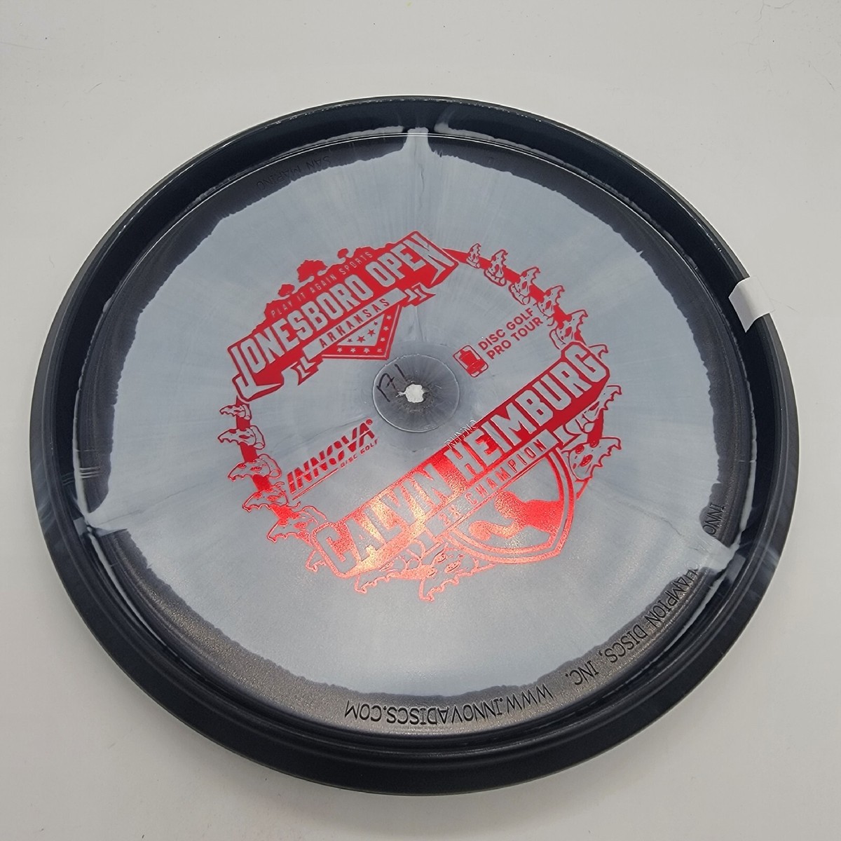 Innova Halo Star Rhyno Calvin Heimberg Commemorative Bottom Stamp