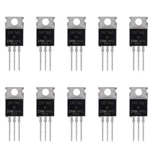 BOJACK IRF740 MOSFET Transistors IRF740N 10A 400V N-Channel Power MOSFET TO-2...
