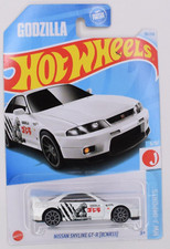 Hot Wheels 2024 Case E Mainline Godzilla Nissan Skyline GT-R BCNR33 - USA Card