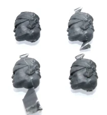 Warhammer 40K Astra Militarium Catachan Heads x4