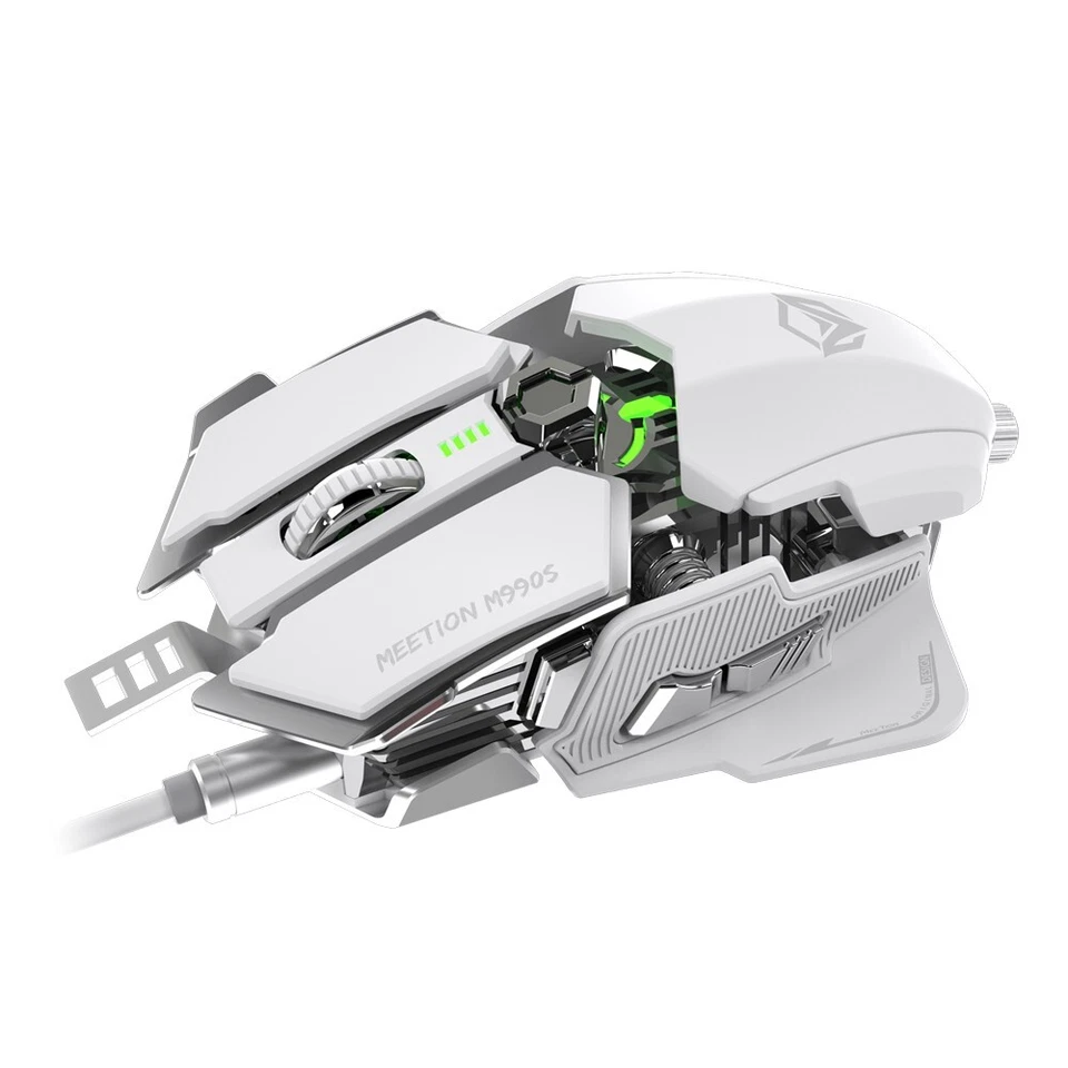 Gurren Buggie Mouse MeeTion M990S RGB - White - Image 3 of 4