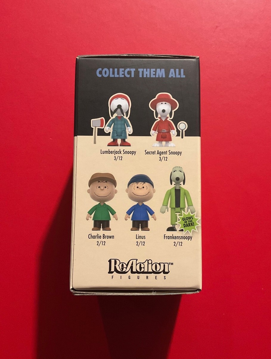 Super7 Peanuts ReAction Figure Blind Box: Wave 4 - Secret Agent