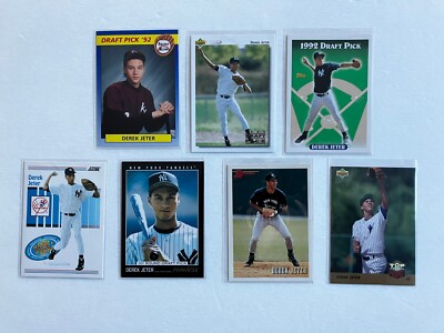 Derek Jeter 1993 rookie cards and 1992 Draft -you pick- create your own lot