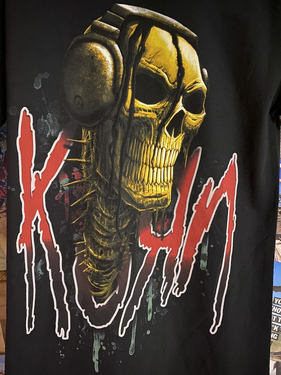 Rare 2011 Korn Tour Concert Double Sided Tee Small | eBay