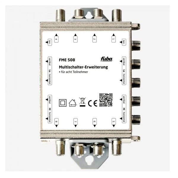 Fuba FME 508 Multischalter Erweiterung Sat Verteiler 1 Satellit - 8 Teilnehmer  - Bild 2 von 2