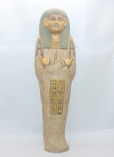 HANDMADE ANCIENT EGYPTIAN PHARAONIC QUEEN Tomb Ushabti Shabti Statue Egypt (BS)