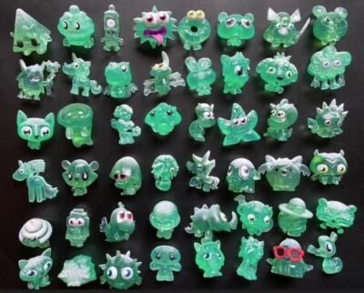 MOSHI MONSTERS SERIE 1 GRÜNES WINTERWUNDERLAND Wählen Sie ultra seltene Retro-FIGUREN