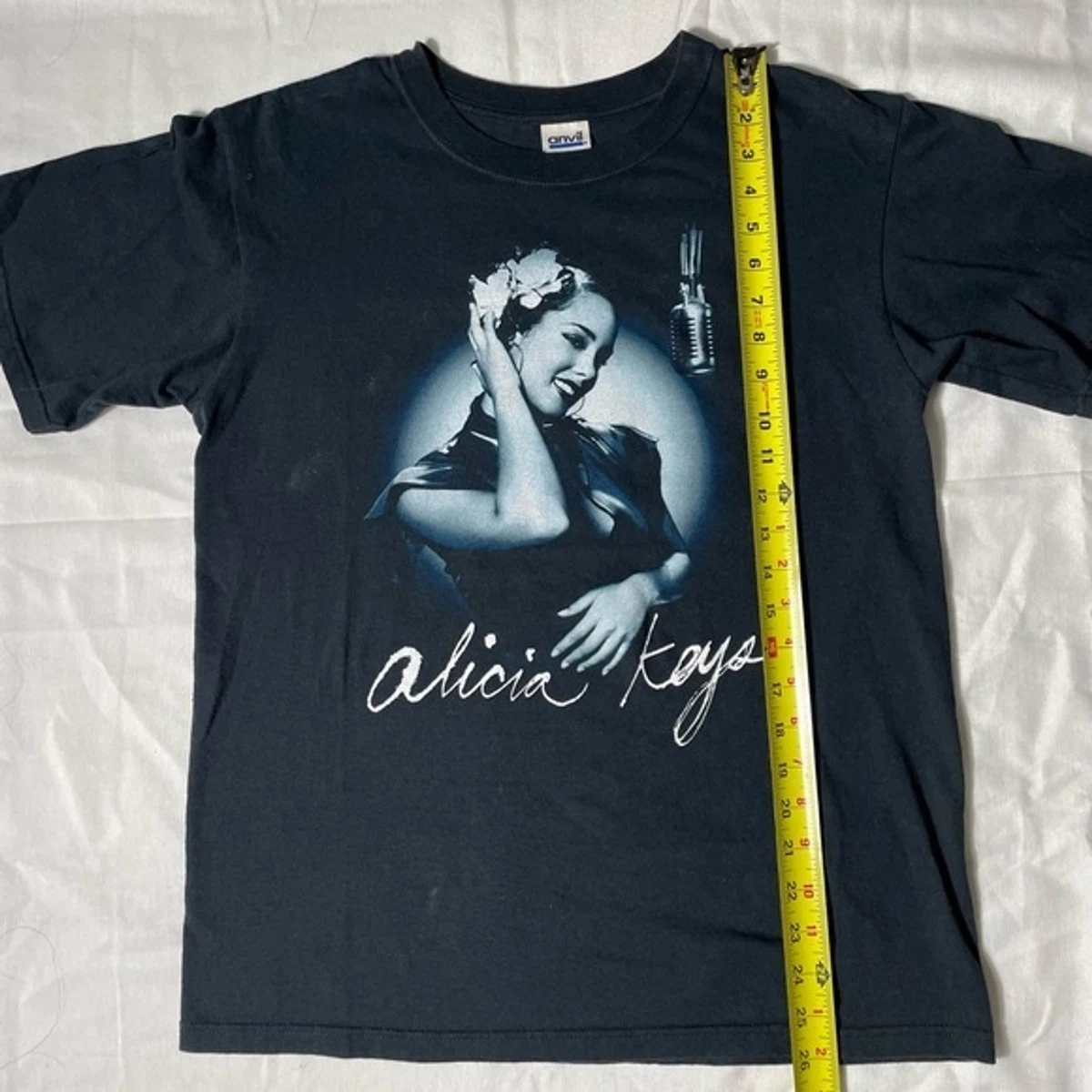 Vintage Y2K Rare Alicia keys diary tour 2005 concert t shirt size