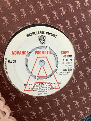 Fludd. Aufstehen, raus und weiter.  7'' Vinyl.   Sehr guter Zustand+. Warner Brothers 1973