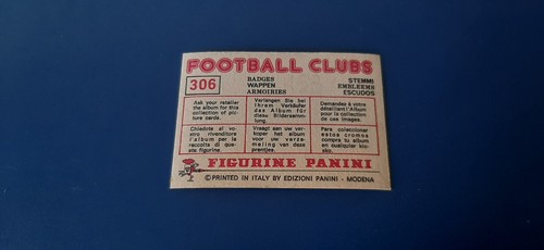 Figurine Panini Football Clubs 1975 con velina - Scegli dall'elenco - Zdjęcie 421 z 421