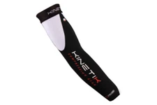 Kinetik Compression Gear Armwarmer Arm Support White/Black L & S Size Free Ship