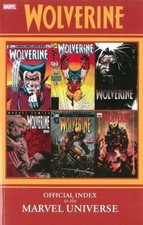 Wolverine: Official Index to the Marv Like New Book, Marvel Comi