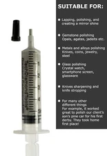 Diamond Paste (H) Compound Polishing Lapidary from 200,000 to 400 Grit, 5 Grams