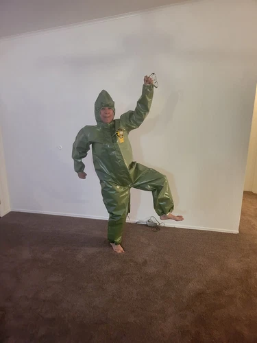 Kappler Zytron Z400 suit SURVIVLE, CHEMICAL HAZMAT Bio RADIATION PROTECTION - product listing photo
