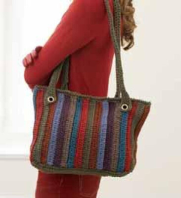 Häkelanleitung Kopie 4231.    damen schultertasche.  12 x 10 x 4''.    Aran