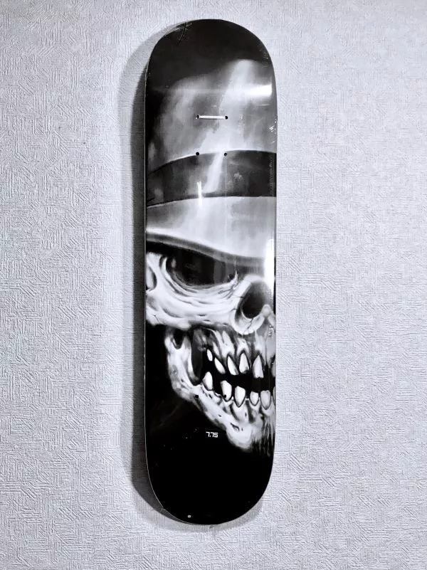 JOKER BRAND Skateboard Deck Mr. Cartoon Skull Design Unused Imported from  Japan