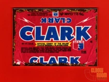 Clark candy bar vintage sign label art 2x3" fridge/locker magnet