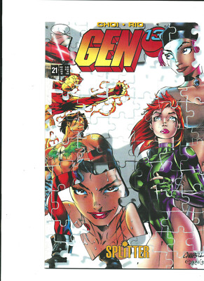 Al Rio &Brandon Choi: Gen 13, Nr. 21 (Splitter  Buchhandelsausgabe)***neu