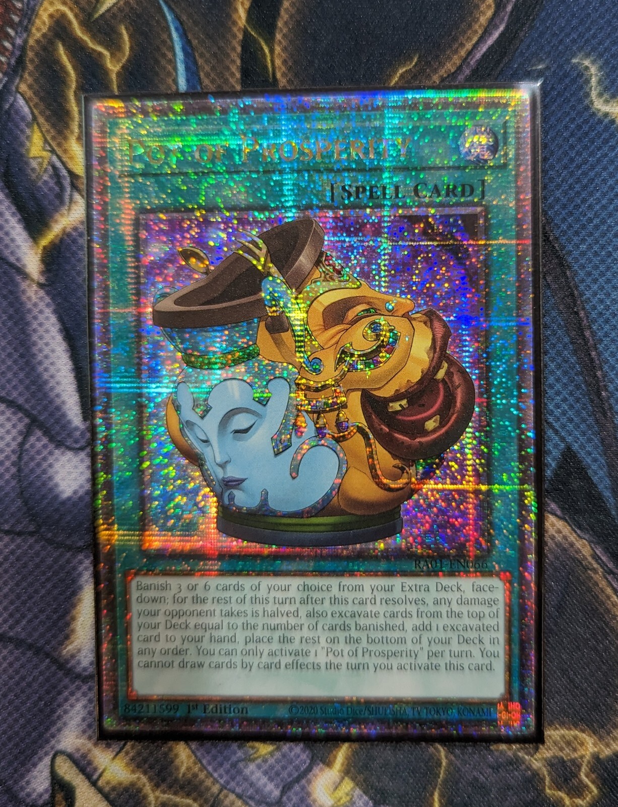 Pot of Prosperity RA01EN066 25th Quarter Century Secret Rare NM eBay