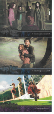 Harry Potter Artbox 3 Card Promo Lot NM | eBay