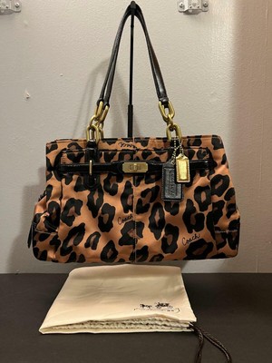 coach leopard bag
