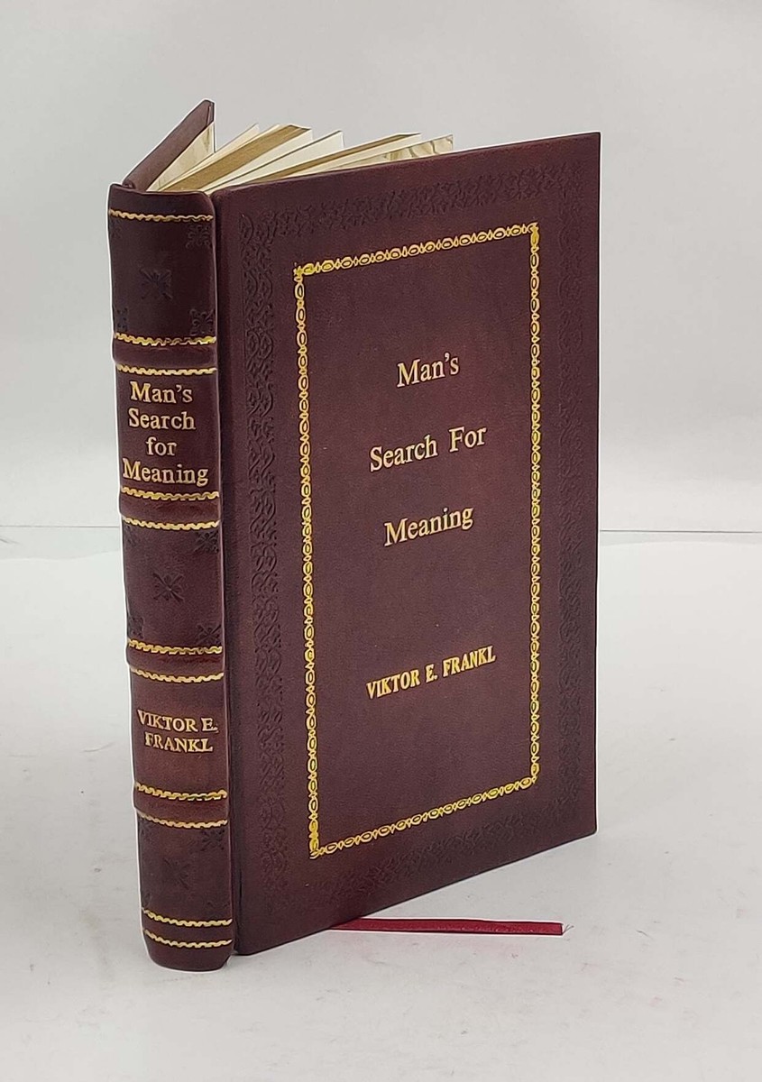 Man'S Search For Meaning [Premium Leather Bound] | eBay