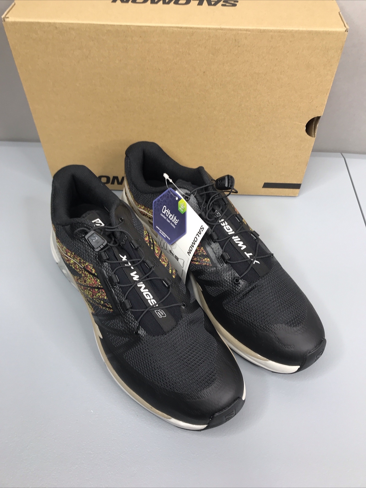 Salomon XT Wings 2 Mindful Sneaker Nero Scarpe da Escursionismo Trail Outdoor Uomo 13