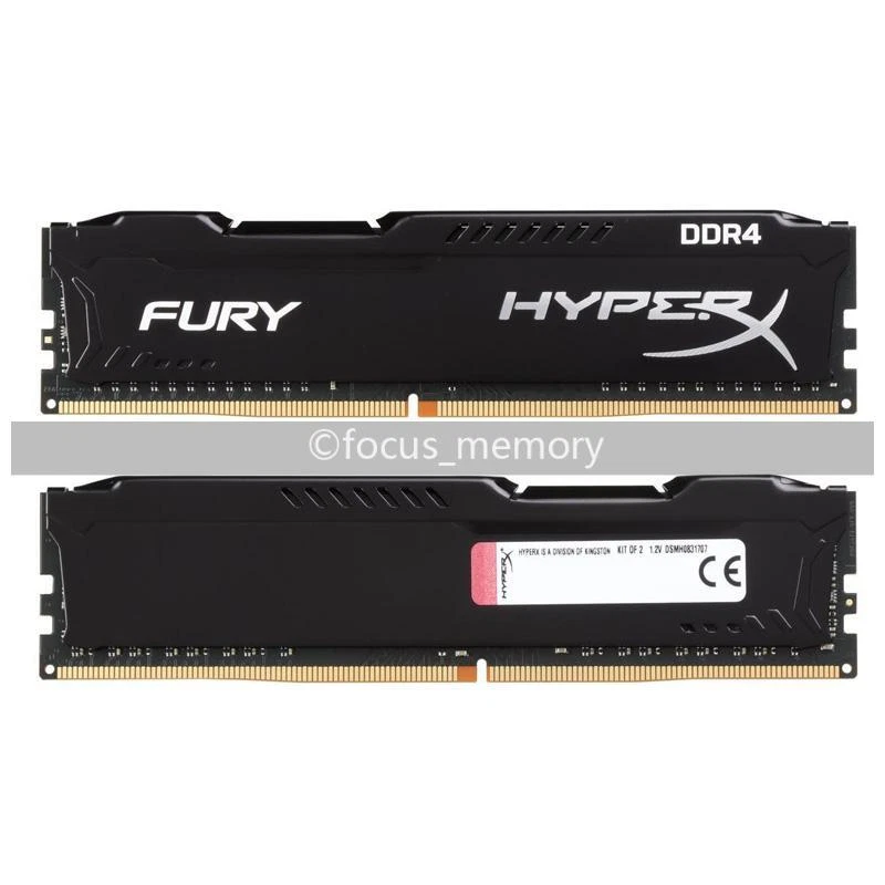 Hyperx 8 GB (2x 4 GB) Ram DDR4 2133/2400/2666 MHz DIMM Desktop Memory 288-pin US - Image 3 of 4